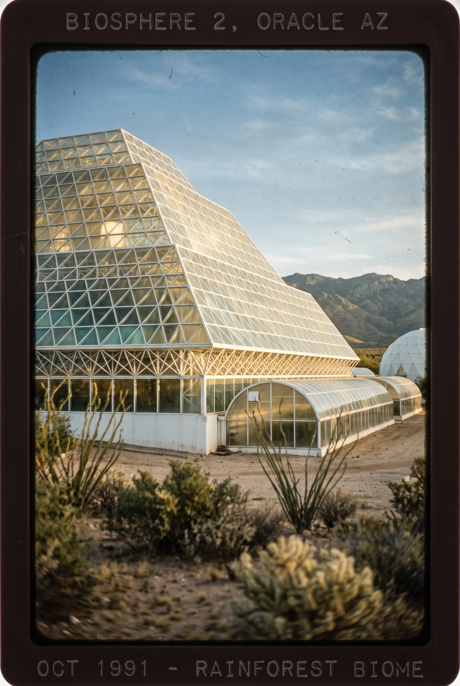 Biosphere 2, Oracle AZ, 1991